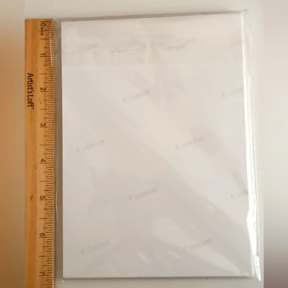 19 x Canon White Glossy Photo Paper